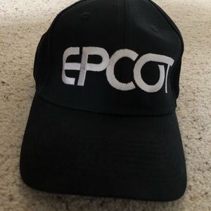 Disney Black EPCOT Logo hat
